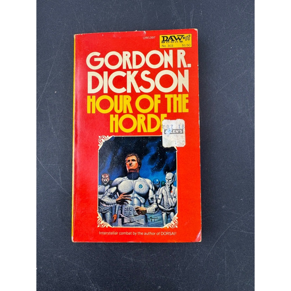 Gordon R Dickson Hour of the Horde 1978 Science Fiction Paperback Book DAW